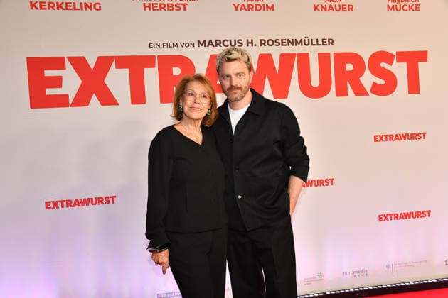 Gabi Dohm and Friedrich Mücke Premiere Extrawurst Mathäser Filmpalast Munich 08 January 2026