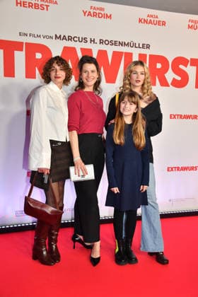 Katrin Röver and Marlene Becker Premiere Extrawurst Mathäser Filmpalast Munich January 08, 2026
