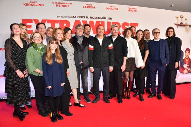 Team with Marcus H Rosenmüller Premiere Extrawurst Mathäser Filmpalast Munich January 08, 2026