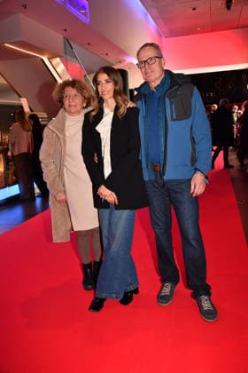 Cathy Hummels with her parents Premiere Extrawurst Mathäser Filmpalast Munich 08 January 2026