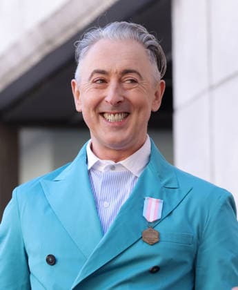 Alan Cumming attends an unveiling ceremony honoring himself with the 2,832nd star on the Hollywood Walk of Fame in Los Angeles on Thursday, January 08, 2026.  LAP20260108807 GREGxGRUDT
