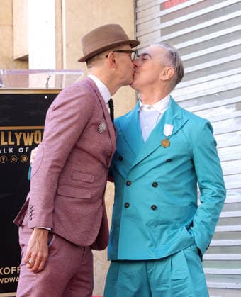 Grant Shaffer and Alan Cumming attend an unveiling ceremony honoring Alan Cumming with the 2,832nd star on the Hollywood Walk of Fame in Los Angeles on Thursday, January 08, 2026.  LAP20260108843 GREGxGRUDT