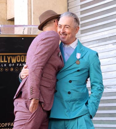 Grant Shaffer and Alan Cumming attend an unveiling ceremony honoring Alan Cumming with the 2,832nd star on the Hollywood Walk of Fame in Los Angeles on Thursday, January 08, 2026.  LAP20260108844 GREGxGRUDT