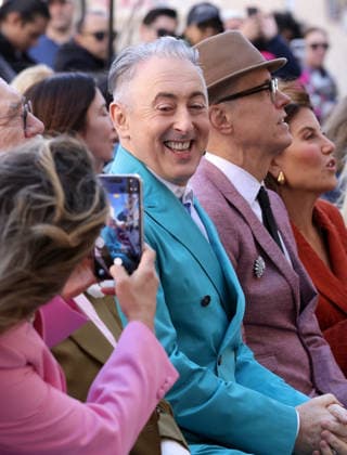 Alan Cumming attends an unveiling ceremony honoring himself with the 2,832nd star on the Hollywood Walk of Fame in Los Angeles on Thursday, January 08, 2026.  LAP20260108801 GREGxGRUDT