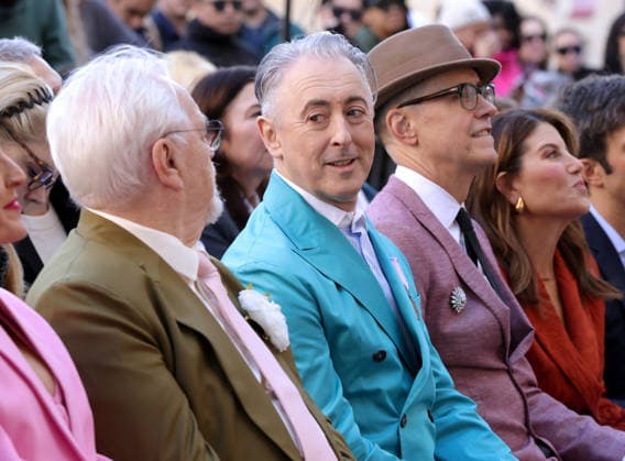 Alan Cumming attends an unveiling ceremony honoring himself with the 2,832nd star on the Hollywood Walk of Fame in Los Angeles on Thursday, January 08, 2026.  LAP20260108803 GREGxGRUDT