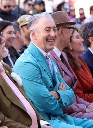 Alan Cumming attends an unveiling ceremony honoring himself with the 2,832nd star on the Hollywood Walk of Fame in Los Angeles on Thursday, January 08, 2026.  LAP20260108804 GREGxGRUDT