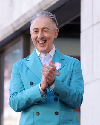 Alan Cumming attends an unveiling ceremony honoring himself with the 2,832nd star on the Hollywood Walk of Fame in Los Angeles on Thursday, January 08, 2026.  LAP20260108810 GREGxGRUDT