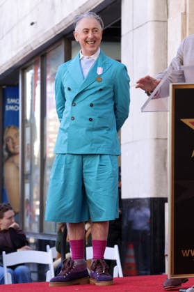 Alan Cumming attends an unveiling ceremony honoring himself with the 2,832nd star on the Hollywood Walk of Fame in Los Angeles on Thursday, January 08, 2026.  LAP20260108811 GREGxGRUDT