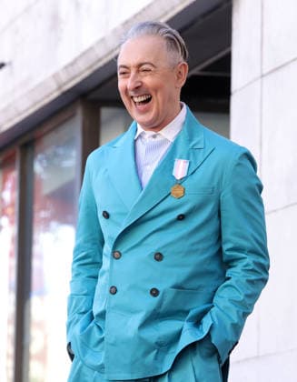Alan Cumming attends an unveiling ceremony honoring himself with the 2,832nd star on the Hollywood Walk of Fame in Los Angeles on Thursday, January 08, 2026.  LAP20260108813 GREGxGRUDT