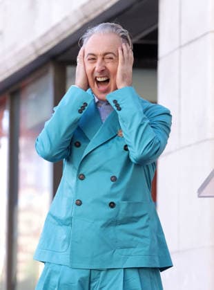 Alan Cumming attends an unveiling ceremony honoring himself with the 2,832nd star on the Hollywood Walk of Fame in Los Angeles on Thursday, January 08, 2026.  LAP20260108814 GREGxGRUDT