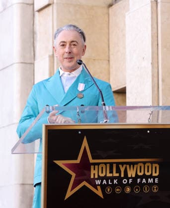 Alan Cumming attends an unveiling ceremony honoring himself with the 2,832nd star on the Hollywood Walk of Fame in Los Angeles on Thursday, January 08, 2026.  LAP20260108816 GREGxGRUDT