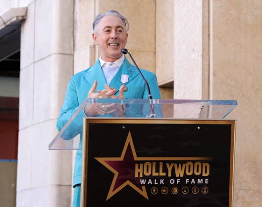 Alan Cumming attends an unveiling ceremony honoring himself with the 2,832nd star on the Hollywood Walk of Fame in Los Angeles on Thursday, January 08, 2026.  LAP20260108817 GREGxGRUDT