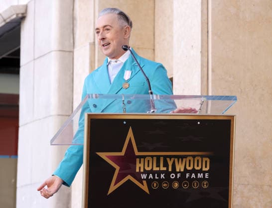 Alan Cumming attends an unveiling ceremony honoring himself with the 2,832nd star on the Hollywood Walk of Fame in Los Angeles on Thursday, January 08, 2026.  LAP20260108819 GREGxGRUDT