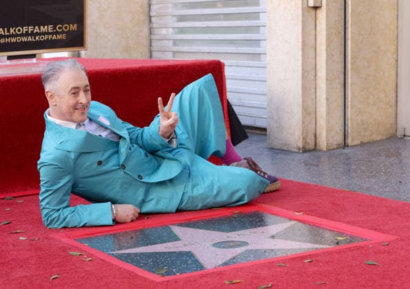 Alan Cumming attends an unveiling ceremony honoring himself with the 2,832nd star on the Hollywood Walk of Fame in Los Angeles on Thursday, January 08, 2026.  LAP20260108829 GREGxGRUDT