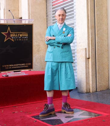 Alan Cumming attends an unveiling ceremony honoring himself with the 2,832nd star on the Hollywood Walk of Fame in Los Angeles on Thursday, January 08, 2026.  LAP20260108831 GREGxGRUDT