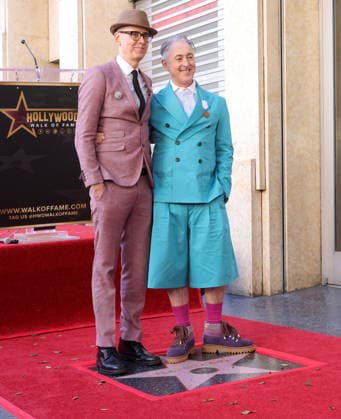 Grant Shaffer and Alan Cumming attend an unveiling ceremony honoring Alan Cumming with the 2,832nd star on the Hollywood Walk of Fame in Los Angeles on Thursday, January 08, 2026.  LAP20260108845 GREGxGRUDT