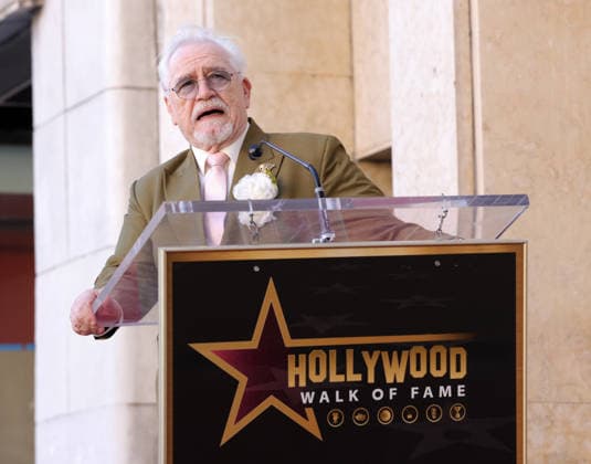 Brian Cox attends an unveiling ceremony honoring Alan Cumming with the 2,832nd star on the Hollywood Walk of Fame in Los Angeles on Thursday, January 08, 2026.  LAP20260108851 GREGxGRUDT