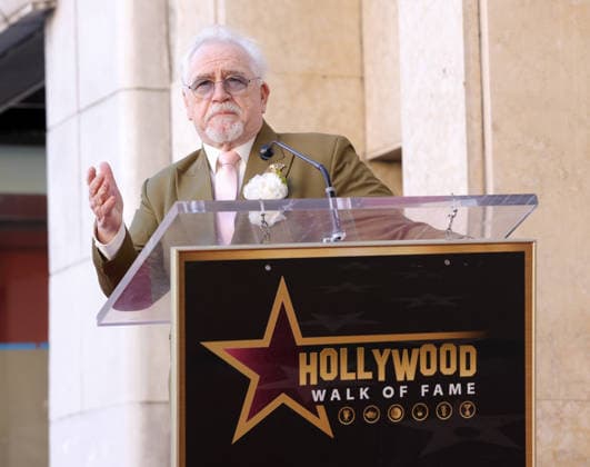 Brian Cox attends an unveiling ceremony honoring Alan Cumming with the 2,832nd star on the Hollywood Walk of Fame in Los Angeles on Thursday, January 08, 2026.  LAP20260108852 GREGxGRUDT