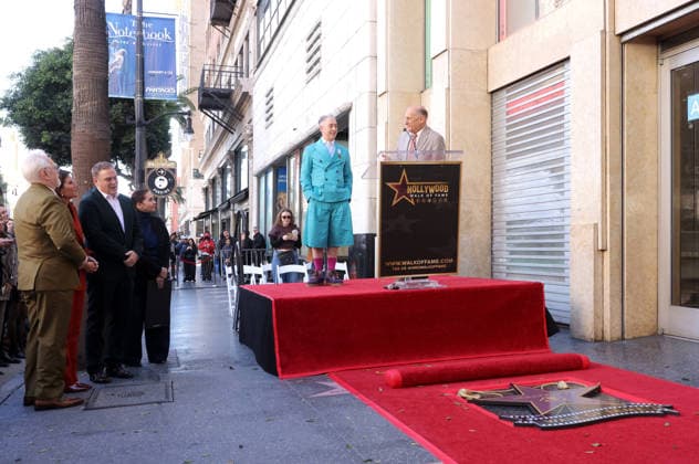 Alan Cumming and Steven Nissen, President & CEO, Hollywood Chamber of Commerce attend an unveiling ceremony honoring Alan Cumming with the 2,832nd star on the Hollywood Walk of Fame in Los Angeles on Thursday, January 08, 2026.  LAP20260108869 GREGxGRUDT