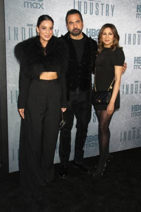 NEW YORK, NY - JANUARY 8: Jessel Taank, Kal Penn and Anjula Acharia at HBO s Season 4 Screening of ˜Industry™ at Regal Union Square on January 8, 2026 in New York City. Copyright: xRWx