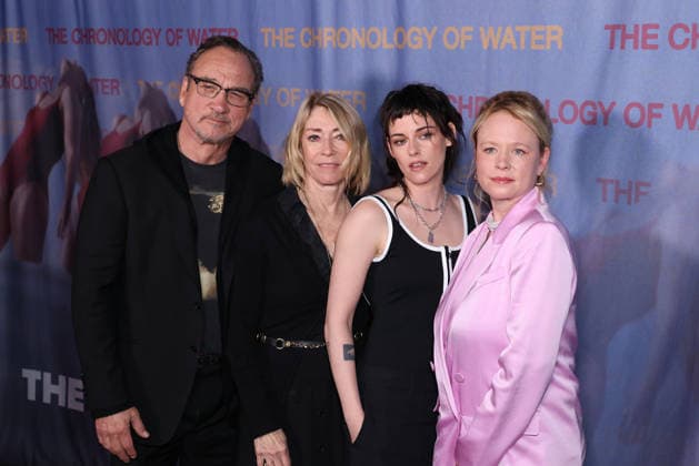 The Chronology of Water Los Angeles premiere, 2220 Arts + Archives, Los Angeles, USA, 08 January 2026 Jim Belushi, Kim Gordon, Kristen Stewart and Thora Birch at the Los Angeles premiere of The Chronology of Water, 2220 Arts + Archives, Los Angeles, USA, 08 January 2026., Credit:Xavier Collin Image Press Agency Avalon USA, Los Angeles Copyright: xXavierxCollin ImagexPressxAgencyx xAvalonx 1064406871