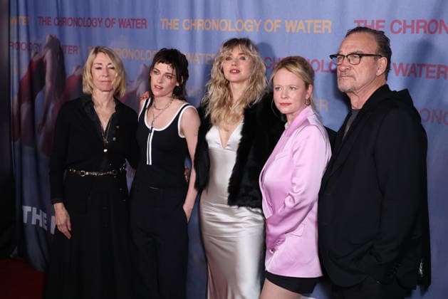 The Chronology of Water Los Angeles premiere, 2220 Arts + Archives, Los Angeles, USA, 08 January 2026 Kim Gordon, Kristen Stewart, Imogen Poots, Thora Birch and Jim Belushi at the Los Angeles premiere of The Chronology of Water, 2220 Arts + Archives, Los Angeles, USA, 08 January 2026., Credit:Xavier Collin Image Press Agency Avalon USA, Los Angeles Copyright: xXavierxCollin ImagexPressxAgencyx xAvalonx 1064407005