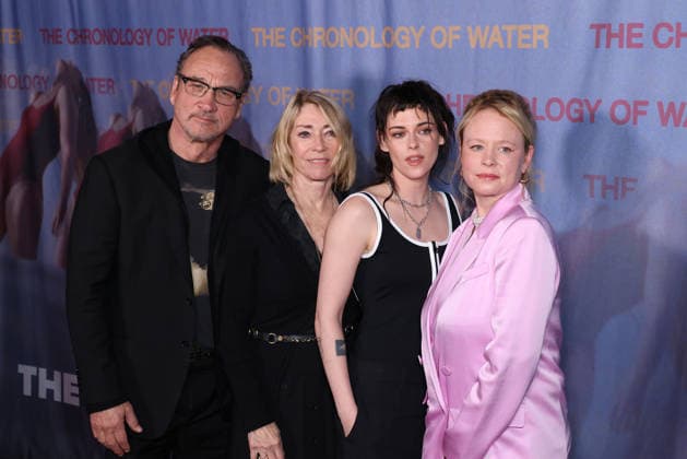 The Chronology of Water Los Angeles premiere, 2220 Arts + Archives, Los Angeles, USA, 08 January 2026 Jim Belushi, Kim Gordon, Kristen Stewart and Thora Birch at the Los Angeles premiere of The Chronology of Water, 2220 Arts + Archives, Los Angeles, USA, 08 January 2026., Credit:Xavier Collin Image Press Agency Avalon USA, Los Angeles Copyright: xXavierxCollin ImagexPressxAgencyx xAvalonx 1064407018