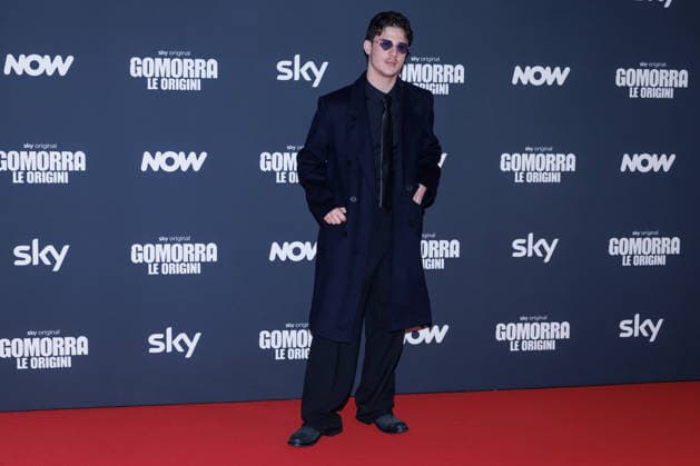 News - Photocall - GOMORRA, LE ORIGINI Luca Lubrano attends the photocall of the movie GOMORRA, LE ORIGINI on january 08, 2026 at Cinema The Space Moderno, Rome, Italy Rome Cinema The Space Moderno Italy Copyright: xEmanuelaxVertollix xLiveMediax LPN_2225834