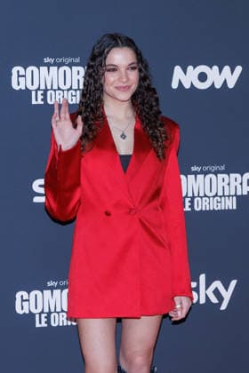 News - Photocall - GOMORRA, LE ORIGINI Tullia Venezia attends the photocall of the movie GOMORRA, LE ORIGINI on january 08, 2026 at Cinema The Space Moderno, Rome, Italy Rome Cinema The Space Moderno Italy Copyright: xEmanuelaxVertollix xLiveMediax LPN_2225844