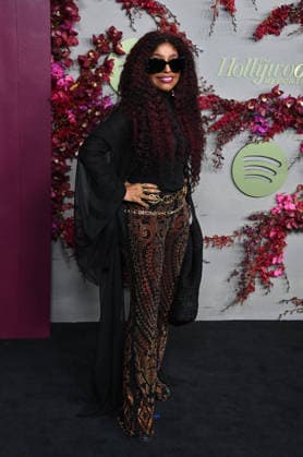 The Hollywood Reporter and Spotify Host Nominees Night Chaka Khan arriving to The Hollywood Reporter And Spotify Host Nominees Night: An Official Golden Week Event held at The Lot at Formosa on January 8, 2026 in Los Angeles, Ca. Los Angeles The Lot at Formosa California USA Copyright: xTammiexArroyox xAFF-USA.comx