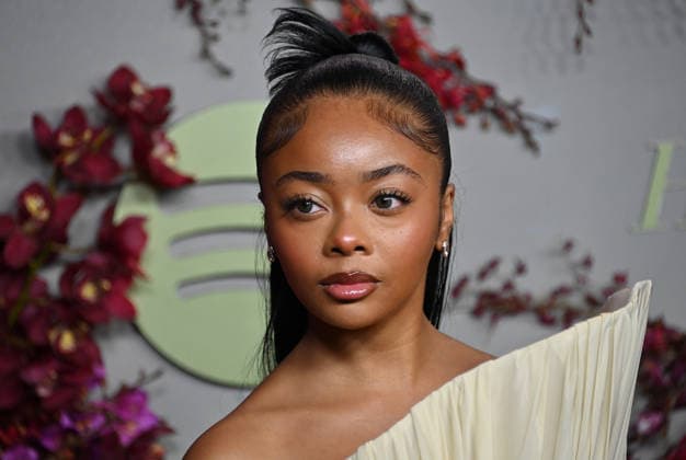 The Hollywood Reporter and Spotify Host Nominees Night Skai Jackson arriving to The Hollywood Reporter And Spotify Host Nominees Night: An Official Golden Week Event held at The Lot at Formosa on January 8, 2026 in Los Angeles, Ca. Los Angeles The Lot at Formosa California USA Copyright: xTammiexArroyox xAFF-USA.comx
