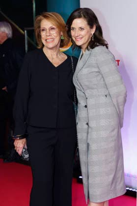Gaby Dohm and Anja Knauer at the premiere of the movie Extrawurst at Mathäser Filmpalast Munich, 08 01 2026 Foto:xN.xKolinzx xFuturexImagex extrawurst_6516