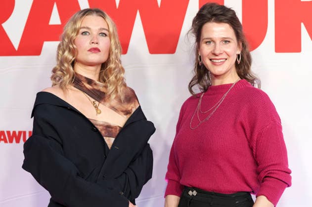 Malene Becker and Katrin Röver at the premiere of the movie Extrawurst at Mathäser Filmpalast Munich, 08 01 2026 Foto:xN.xKolinzx xFuturexImagex extrawurst_6540