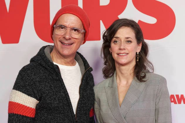 Christoph Maria Herbst and Anja Knauer at the premiere of the movie Extrawurst at Mathäser Filmpalast Munich, 08 01 2026 Foto:xN.xKolinzx xFuturexImagex extrawurst_6571