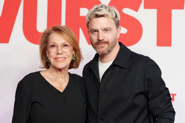 Gaby Dohm and Friedrich Mücke at the premiere of the movie Extrawurst at Mathäser Filmpalast Munich, 08 01 2026 Foto:xN.xKolinzx xFuturexImagex extrawurst_6586