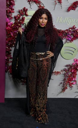 The Hollywood Reporter and Spotify Host Nominees Night Chaka Khan arriving to The Hollywood Reporter And Spotify Host Nominees Night: An Official Golden Week Event held at The Lot at Formosa on January 8, 2026 in Los Angeles, Ca. Los Angeles The Lot at Formosa California USA Copyright: xTammiexArroyox xAFF-USA.comx