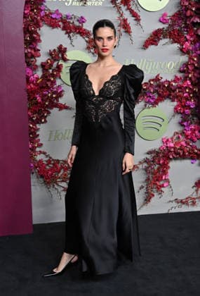 The Hollywood Reporter and Spotify Host Nominees Night Sara Sampaio arriving to The Hollywood Reporter And Spotify Host Nominees Night: An Official Golden Week Event held at The Lot at Formosa on January 8, 2026 in Los Angeles, Ca. Los Angeles The Lot at Formosa California USA Copyright: xTammiexArroyox xAFF-USA.comx