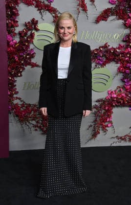 The Hollywood Reporter and Spotify Host Nominees Night Amy Poehler arriving to The Hollywood Reporter And Spotify Host Nominees Night: An Official Golden Week Event held at The Lot at Formosa on January 8, 2026 in Los Angeles, Ca. Los Angeles The Lot at Formosa California USA Copyright: xTammiexArroyox xAFF-USA.comx