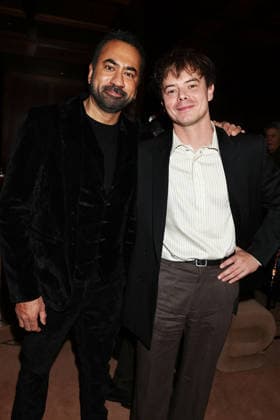 Industry season 4 Tastemaker event after party at Cafe Zaffri Featuring: Kal Penn and Charlie Heaton Where: New York, New York, United States When: 08 Jan 2026 Credit: Dave Allocca Starpix INSTARimages EDITORIAL USE ONLY. NOT FOR USE BY NEWSPAPERS BASED IN THE UK. Copyright: xx instar55369795