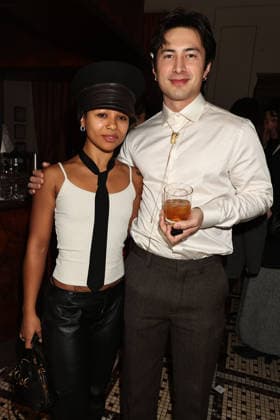 Industry season 4 Tastemaker event after party at Cafe Zaffri Featuring: Myha La and Hudson Williams Where: New York, New York, United States When: 08 Jan 2026 Credit: Dave Allocca Starpix INSTARimages EDITORIAL USE ONLY. NOT FOR USE BY NEWSPAPERS BASED IN THE UK. Copyright: xx instar55369812