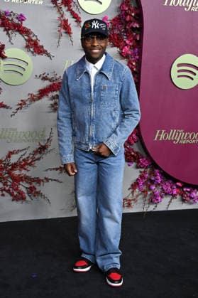 The Hollywood Reporter and Spotify Host Nominees Night Miles Canton arriving to The Hollywood Reporter And Spotify Host Nominees Night: An Official Golden Week Event held at The Lot at Formosa on January 8, 2026 in Los Angeles, Ca. Los Angeles The Lot at Formosa California USA Copyright: xTammiexArroyox xAFF-USA.comx