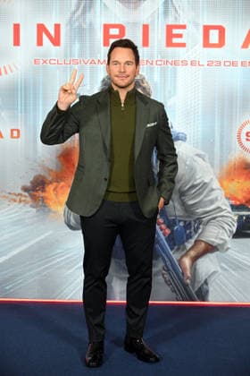 Chris Pratt presents the film No Mercy in Madrid Chris Pratt poses at the photocall during the presentation of the film No Mercy , at the Four Seasons Hotel, on January 9, 2025, in Madrid Spain In the near future, a detective Chris Pratt is on trial accused of murdering his wife He has 90 minutes to prove his innocence before Advanced IA Judge Rebecca Ferguson, whom he once defended, before she decides his fate FAMOUS HOLLYWOOD CINEMA PHOTOCALL MOVIE José Madrid Madrid Spain  Copyright: xJosÃ xOlivax 7205871
