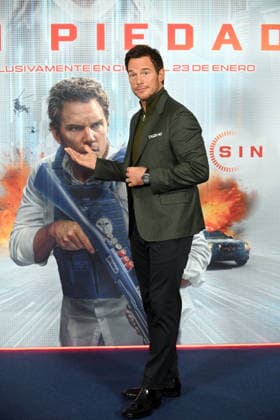 Chris Pratt presents the film No Mercy in Madrid Chris Pratt poses at the photocall during the presentation of the film No Mercy , at the Four Seasons Hotel, on January 9, 2025, in Madrid Spain In the near future, a detective Chris Pratt is on trial accused of murdering his wife He has 90 minutes to prove his innocence before Advanced IA Judge Rebecca Ferguson, whom he once defended, before she decides his fate FAMOUS HOLLYWOOD CINEMA PHOTOCALL MOVIE José Madrid Madrid Spain  Copyright: xJosÃ xOlivax 7205865