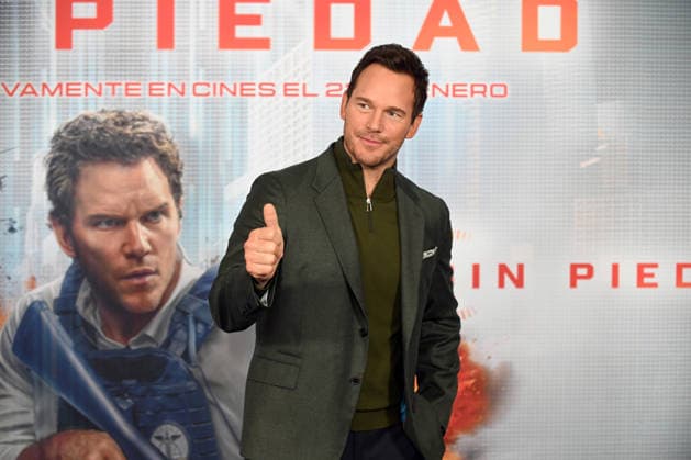 Chris Pratt presents the film No Mercy in Madrid Chris Pratt poses at the photocall during the presentation of the film No Mercy , at the Four Seasons Hotel, on January 9, 2025, in Madrid Spain In the near future, a detective Chris Pratt is on trial accused of murdering his wife He has 90 minutes to prove his innocence before Advanced IA Judge Rebecca Ferguson, whom he once defended, before she decides his fate FAMOUS HOLLYWOOD CINEMA PHOTOCALL MOVIE José Madrid Madrid Spain  Copyright: xJosÃ xOlivax 7205875