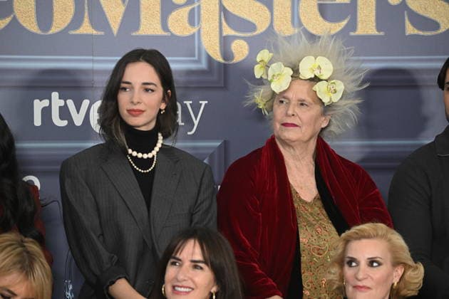 RTVE presents Decomasters Palito and Lucía Dominguín during the presentation of Decomasters at Gran Vía Venue, on January 9, 2026, in Madrid Spain DECOMASTERS PRORGRAM FAMOUS TELEVISION DECORATION José Madrid Madrid Madrid Spain  Copyright: xJosÃ xOlivax 7206297