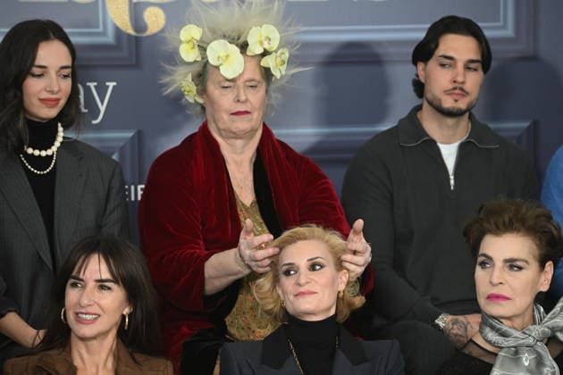 RTVE presents Decomasters I D Palito Dominguín, Belén López, Lucía Dominguín, María Zurita, Carlo Costanzia and Antonia Dell Atte during the presentation of Decomasters at Gran Vía Venue, on January 9, 2026, in Madrid Spain DECOMASTERS PRORGRAM FAMOUS TELEVISION DECORATION José Madrid Madrid Spain  Copyright: xJosÃ xOlivax 7206304