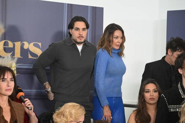 RTVE presents Decomasters Carlo Costanzia and Mar Flores during the presentation of Decomasters at Gran Vía Venue, January 9, 2026, in Madrid Spain DECOMASTERS PRORGRAM FAMOUS TELEVISION DECORATION José Madrid Madrid Madrid Spain  Copyright: xJosÃ xOlivax 7206470