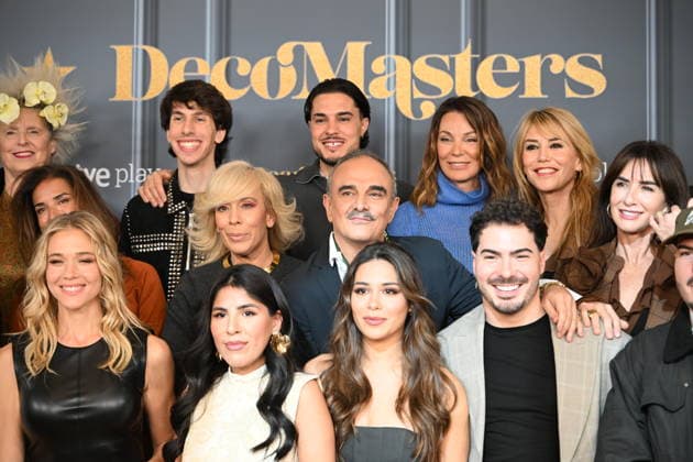 RTVE presents Decomasters The contestants of the talent show during the presentation of Decomasters at Gran Vía Venue, on January 9, 2026, in Madrid Spain DECOMASTERS PRORGRAM FAMOUS TELEVISION DECORATION José Madrid Madrid Madrid Spain  Copyright: xJosÃ xOlivax 7206471