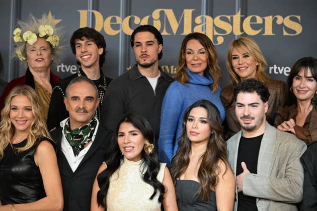 RTVE presents Decomasters The contestants of the talent show during the presentation of Decomasters at Gran Vía Venue, on January 9, 2026, in Madrid Spain DECOMASTERS PRORGRAM FAMOUS TELEVISION DECORATION José Madrid Madrid Madrid Spain  Copyright: xJosÃ xOlivax 7206473