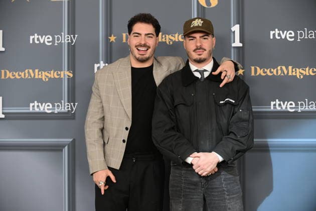 RTVE presents Decomasters Los Gemeliers during the presentation of Decomasters at Gran Vía Venue, on January 09, 2026, in Madrid Spain DECOMASTERS PRORGRAM FAMOUS TELEVISION DECORATION José Madrid Madrid Madrid Spain  Copyright: xJosÃ xOlivax 7206505